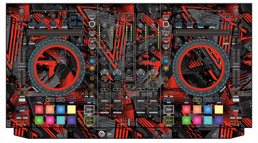 Denon DJ MC 7000 Skin Ridge Red
